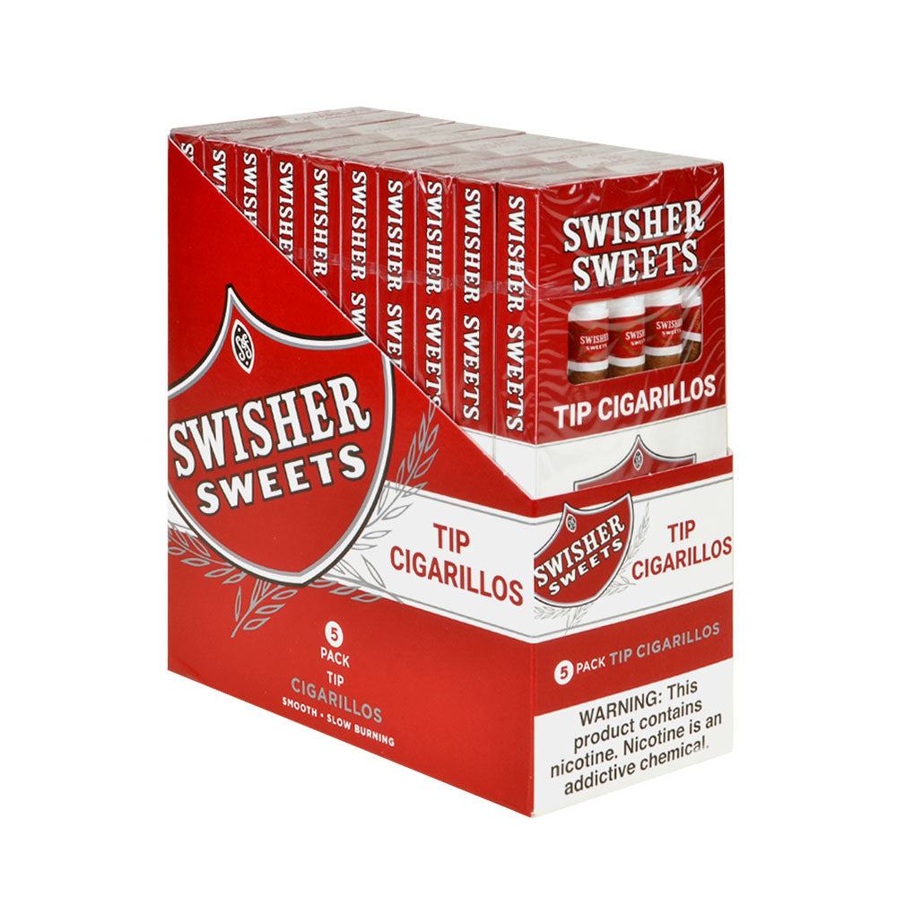 Swisher Sweets Regular Tip Cigarillos 10 Packs Of 5 – Tobacco General