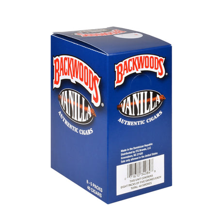 Backwoods Vanilla Cigars 8 Packs of 5