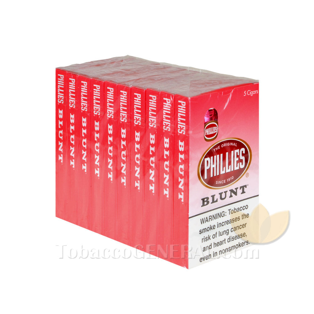 Phillies Blunt Strawberry Cigars 10 Packs of 5