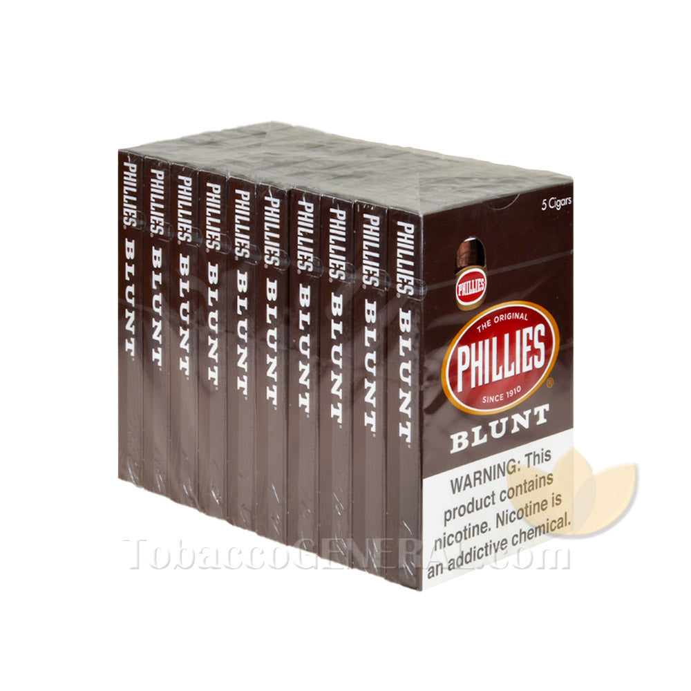 Phillies Blunt Chocolate Cigars 10 Packs of 5