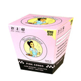 Blazy Susan Pink Cones King Size 21 Packs of 3