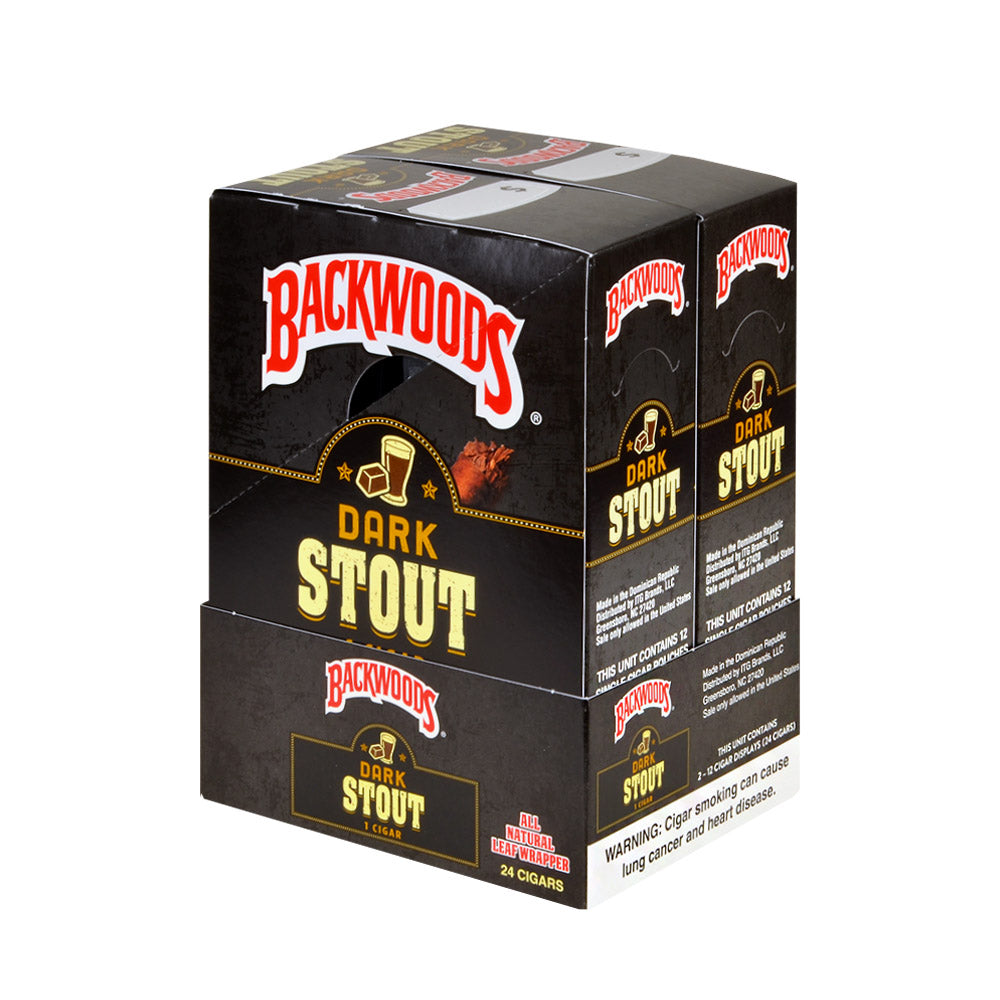 Backwoods Singles Dark Stout Cigars Pack of 24