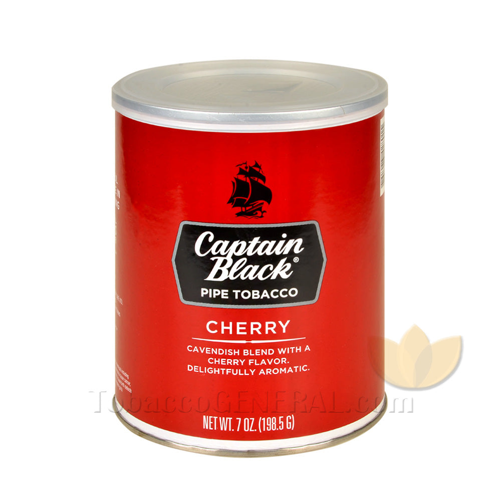 Captain Black Cherry Pipe Tobacco 7 oz. Can