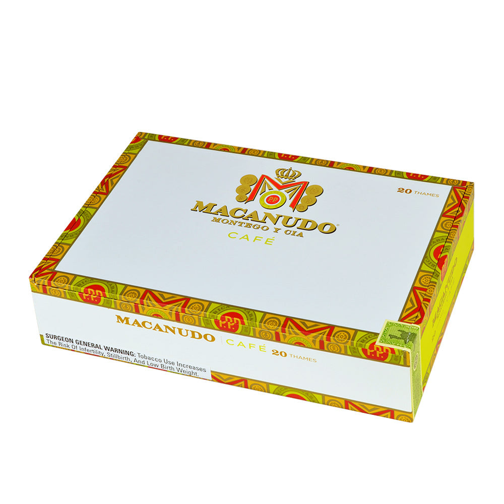 Macanudo Thames Aluminum Tubes Cigars Box of 20