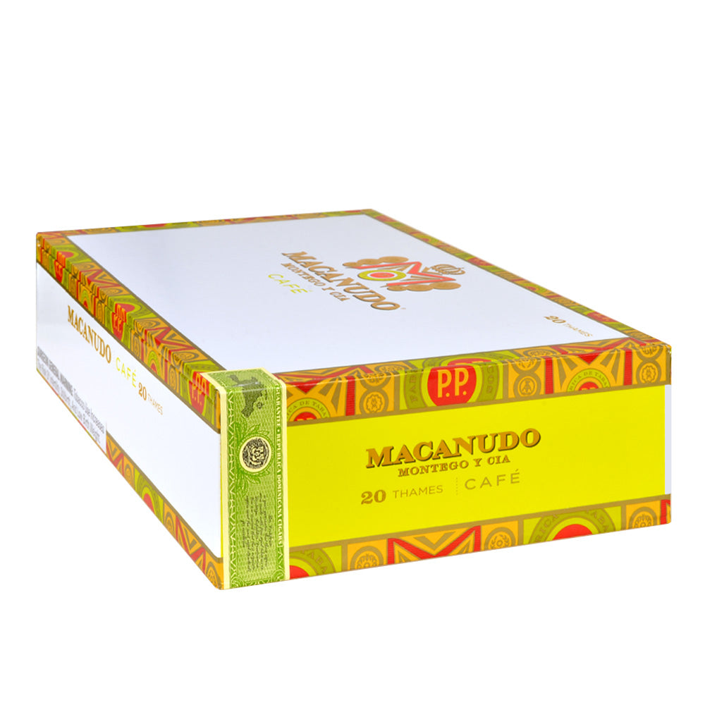 Macanudo Thames Aluminum Tubes Cigars Box of 20