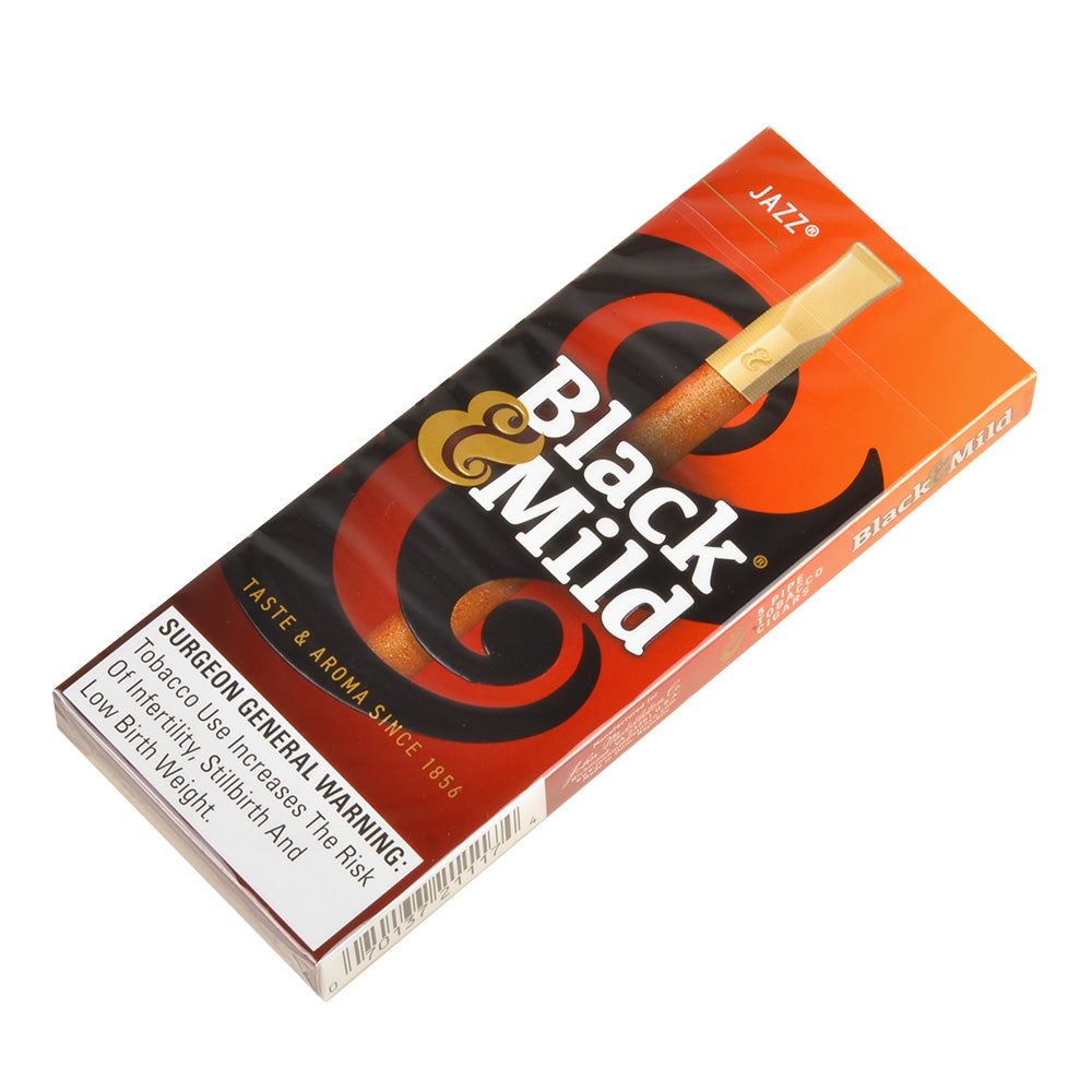 Middleton's Black & Mild Jazz Cigars 10 Packs of 5