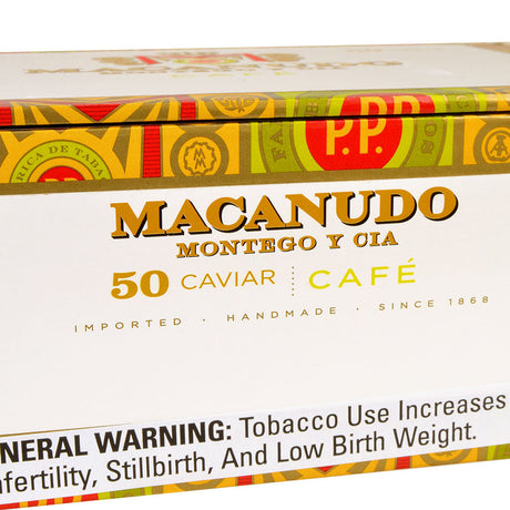 Macanudo Caviar Cafe Cigars Box of 50