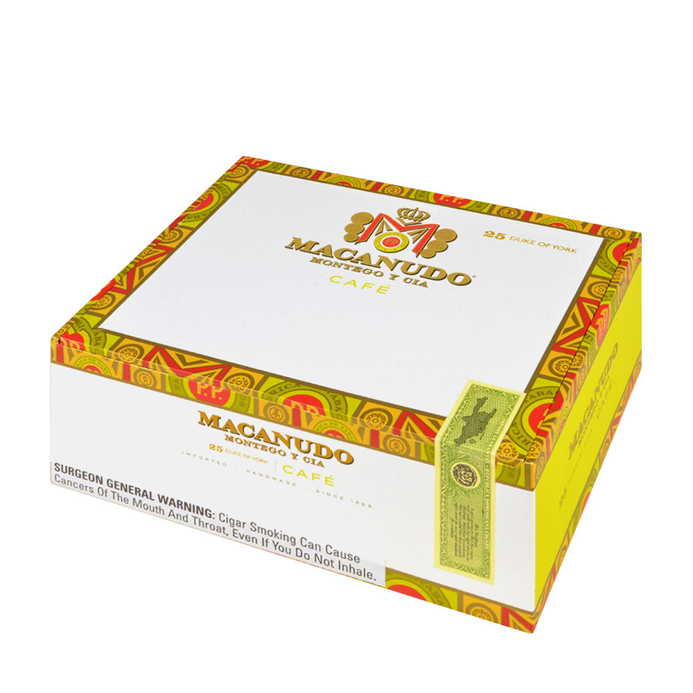 Macanudo Duke Of York Cafe Cigars Box of 25