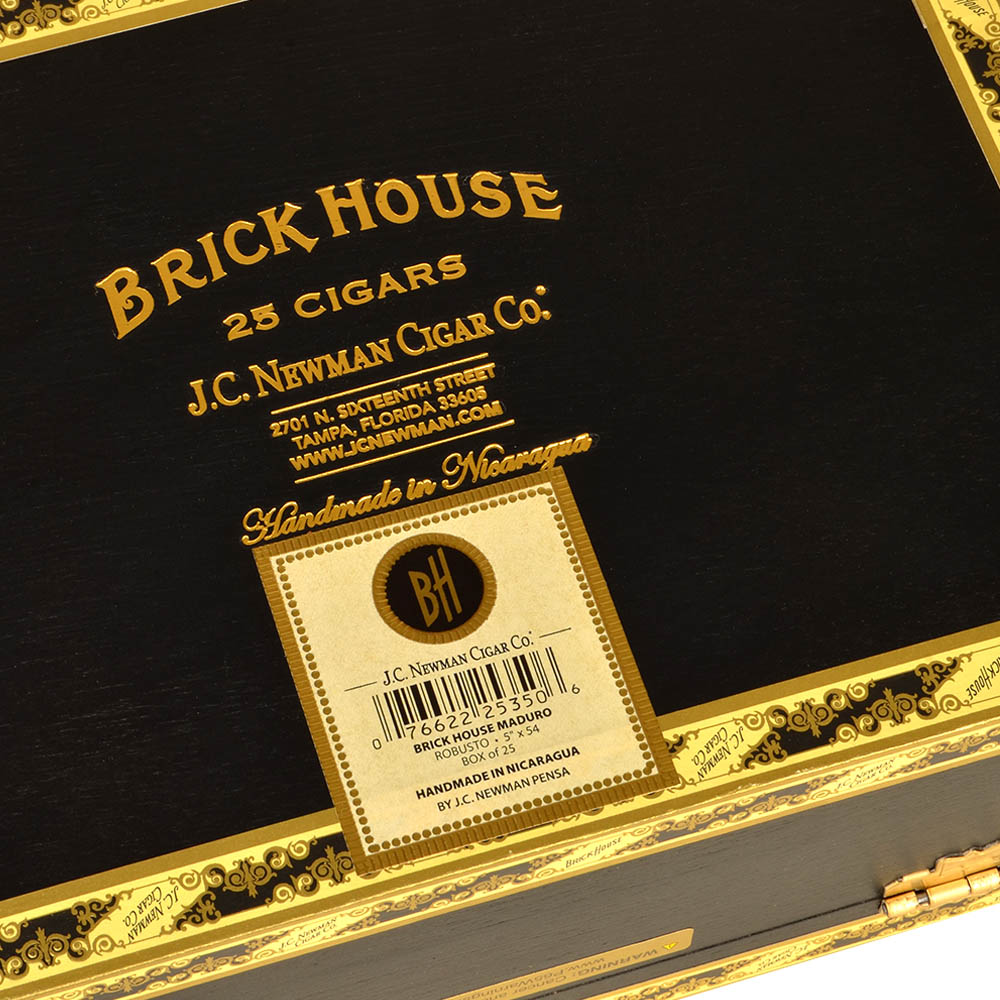 Brick House Robusto Maduro Cigars Box of 25