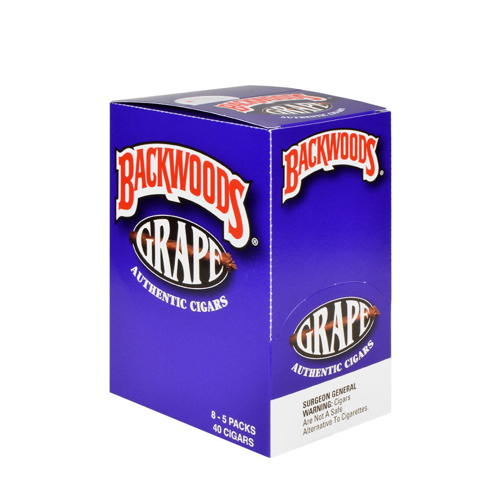 Backwoods Grape Cigars 8 Packs of 5