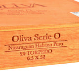 Oliva Serie O Torpedo Cigars Box of 20