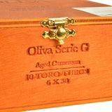 Oliva Serie G Aged Cameroon Toro Tubos Cigars Box of 10