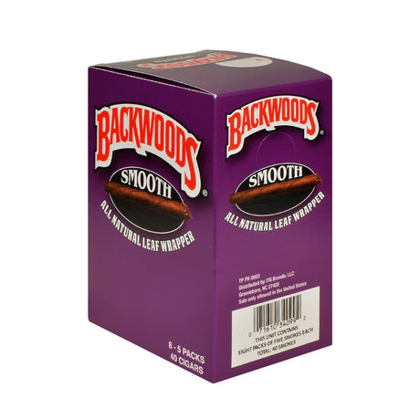 Backwoods Smooth Cigars 8 Packs of 5