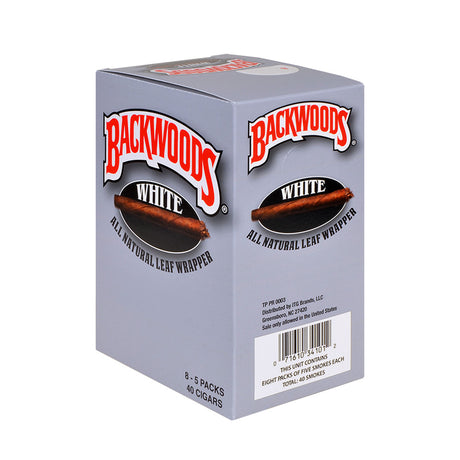 Backwoods White Cigars 8 Packs of 5