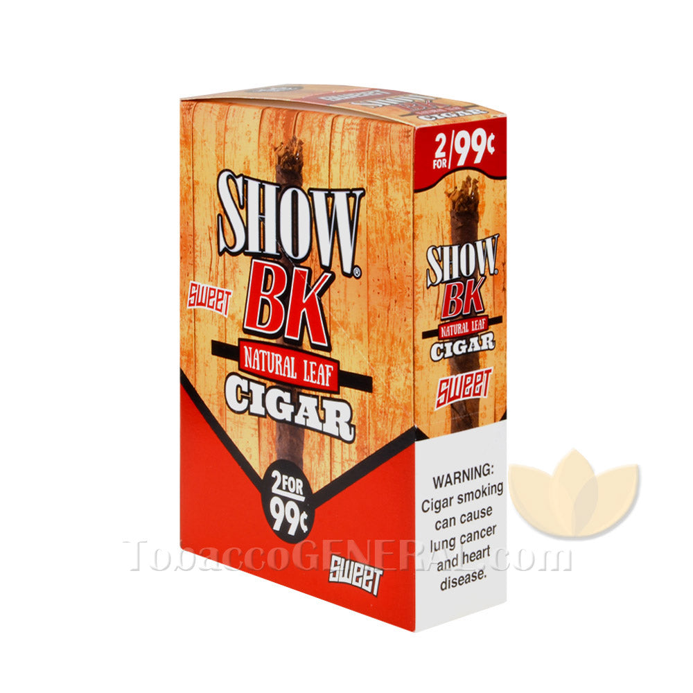 Show BK Cigarillos Sweet 99c Pre-Priced 15 Packs of 2