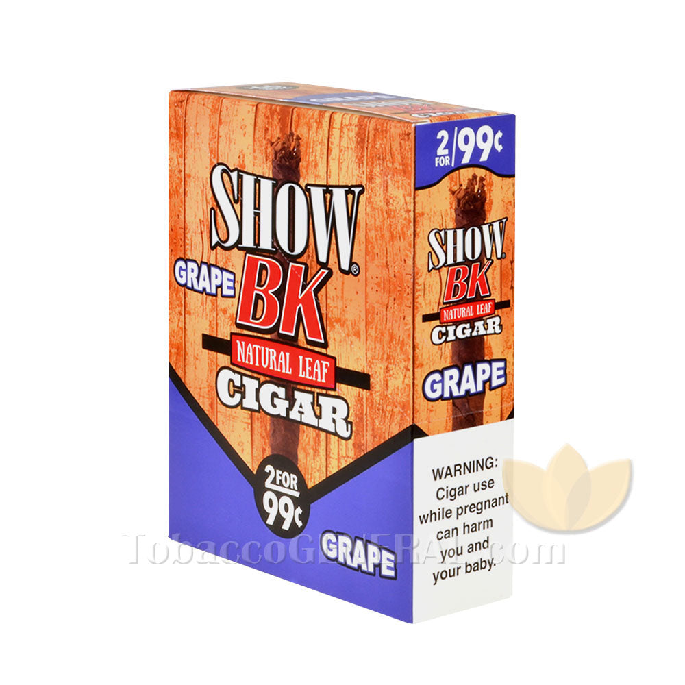 Show BK Cigarillos Grape 99c Pre-Priced 15 Packs of 2