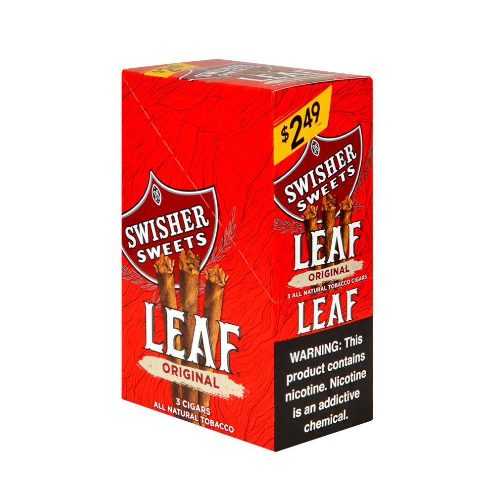 Swisher Sweets Leaf Original Cigars 3 for 2.49 Pre-Priced 10 Packs of 3