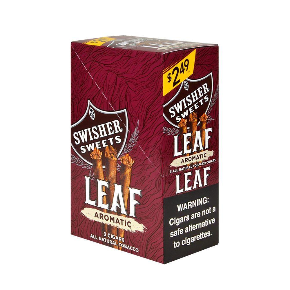 Swisher Sweets Leaf Aromatic Cigars 3 for 2.49 Pre-Priced 10 Packs of 3