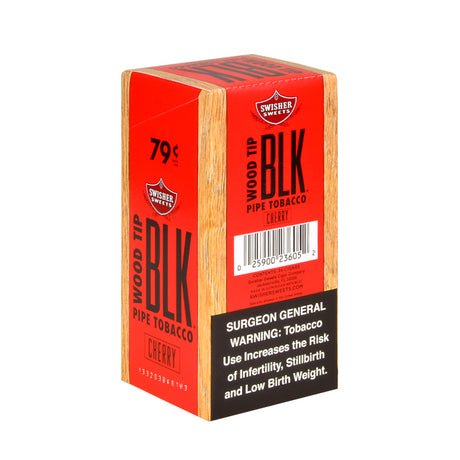 Swisher Sweets Wood Tip BLK Cherry Pre-Priced 79c Cigarillos Pack of 25