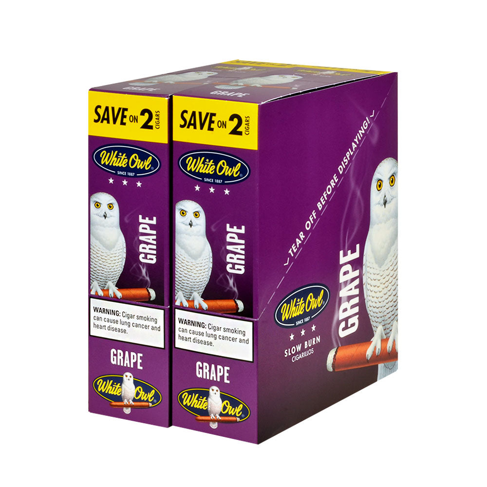 White Owl Cigarillos 30 Packs of 2 Cigars Grape 1