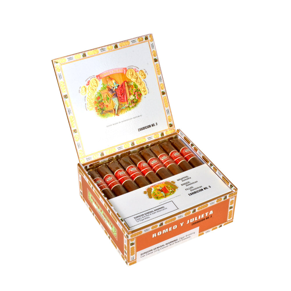 Romeo Y Julieta 1875 Exhibicion 3 Cigars Box of 25 4