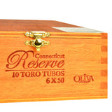 Oliva Connecticut Reserve Toro Tubos Cigars Box of 10