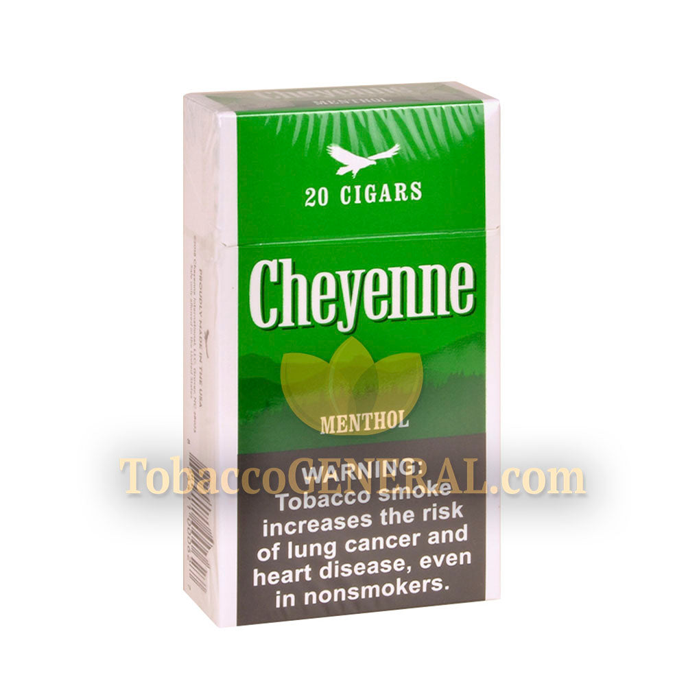 Cheyenne Menthol Filtered Cigars 10 Packs of 20