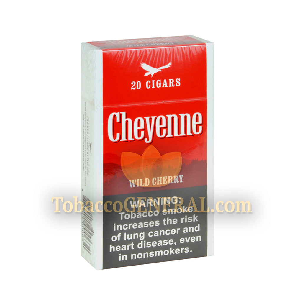 Cheyenne Wild Cherry Filtered Cigars 10 Packs of 20