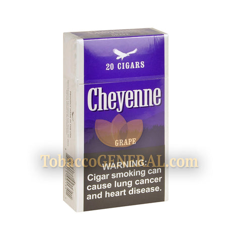 Cheyenne Grape Filtered Cigars 10 Packs of 20