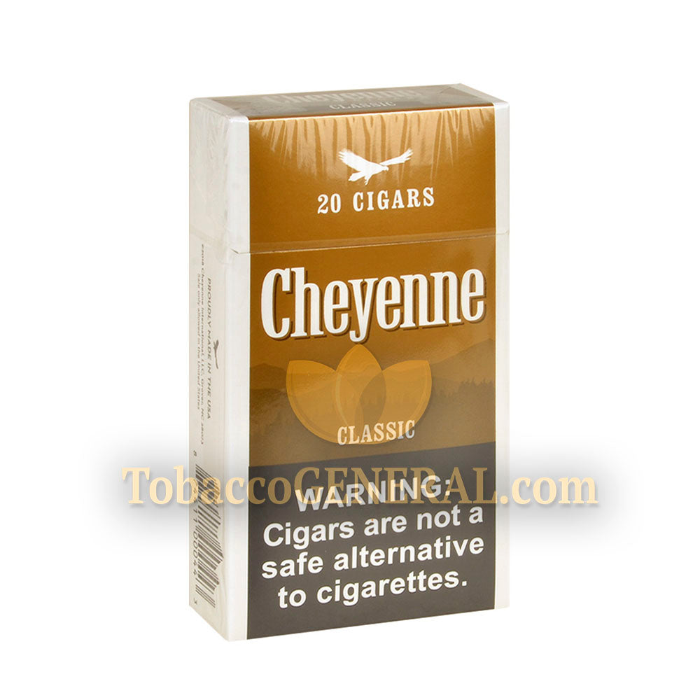 Cheyenne Light Filtered Cigars 10 Packs of 20