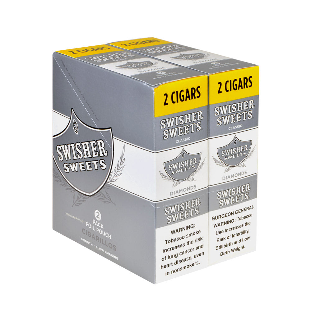 Swisher Sweets Diamonds Cigarillos 30 Packs of 2