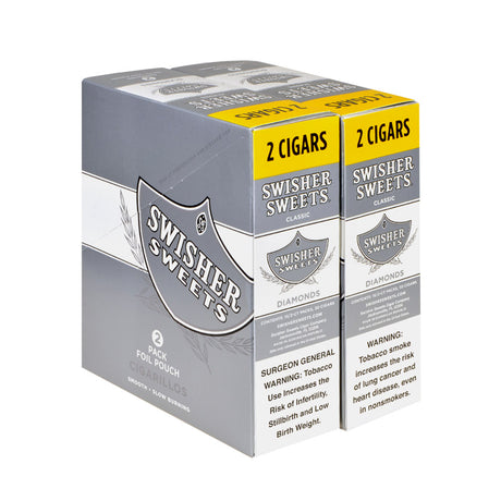 Swisher Sweets Diamonds Cigarillos 30 Packs of 2