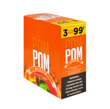 Pom Pom Cigarillos 99 Cent Pre Priced 15 Packs of 3 Cigars Glazed