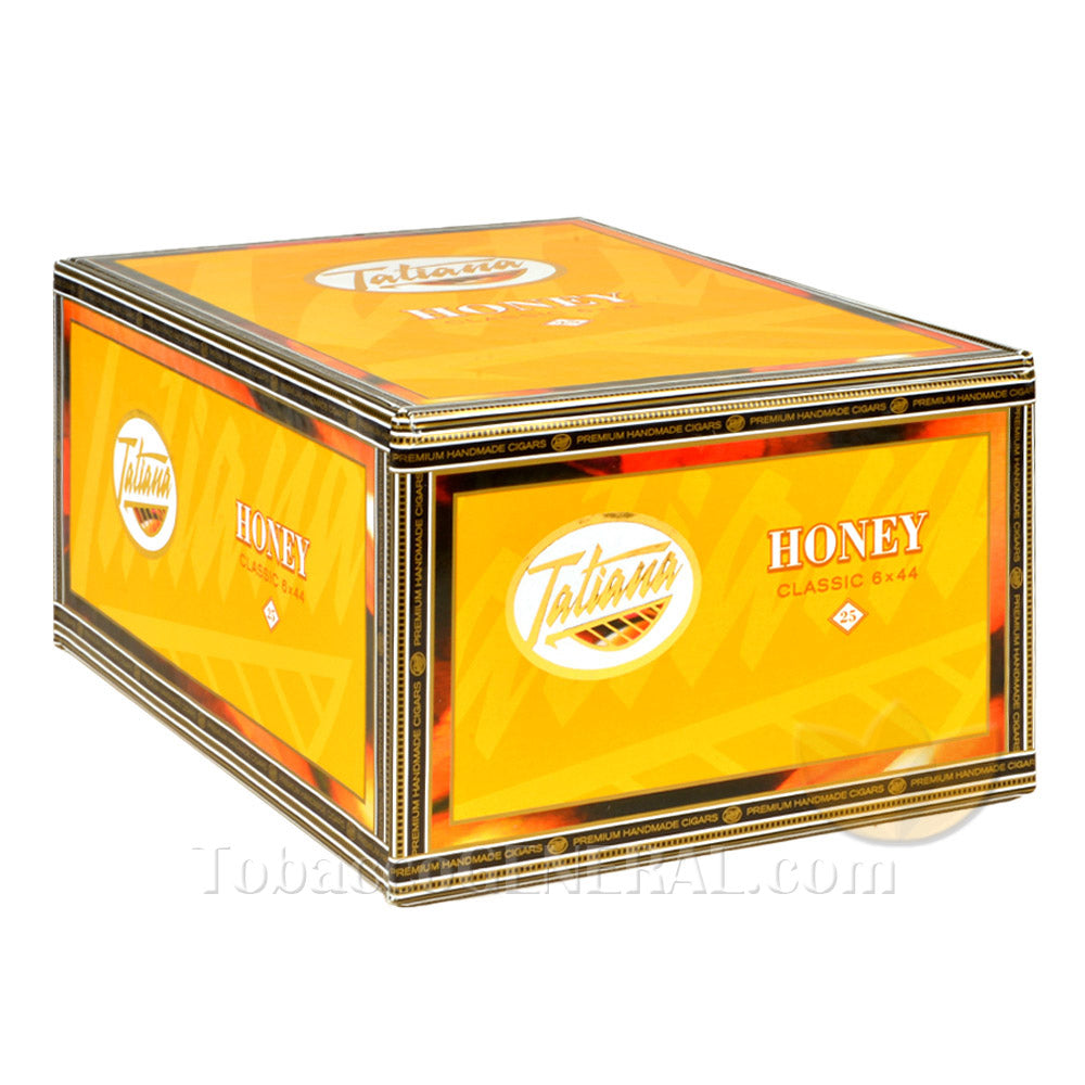 Tatiana Classic Honey Cigars Box of 25