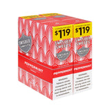 Swisher Sweets Peppermint Cigarillos 1.19 Pre-Priced 30 Packs of 2