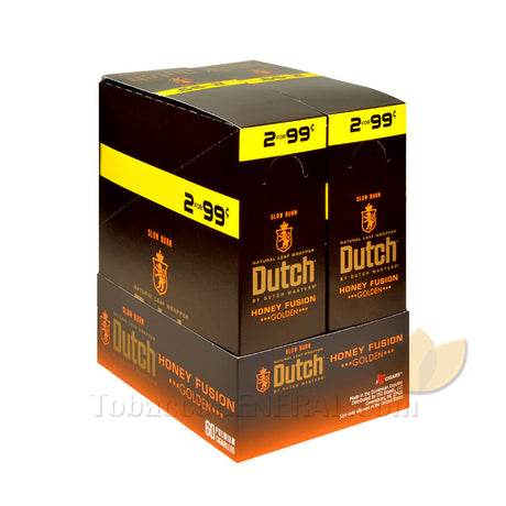 Dutch Masters Honey Fusion Cigarillos 99c Pre Priced 30 Packs of 2