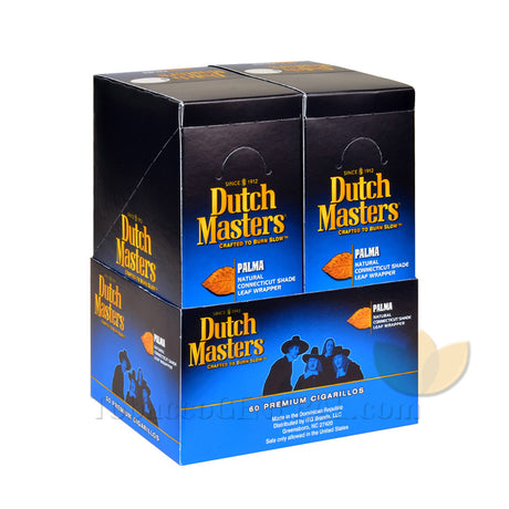 Dutch Masters Foil Cigarillos Palma 20 Packs of 3