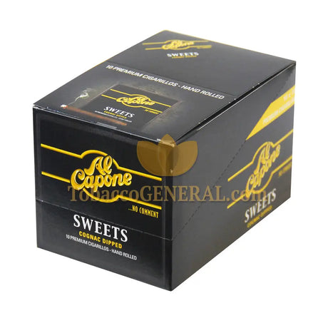 Al Capone Sweets Cognac Cigarillos 10 Packs of 10 1