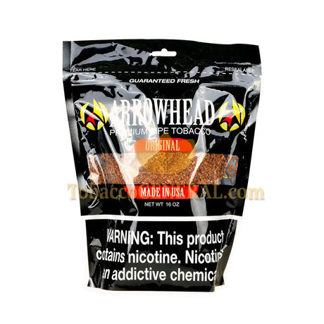 Arrowhead Pipe Tobacco Original Red 16 oz. / 1 Lb. Bag