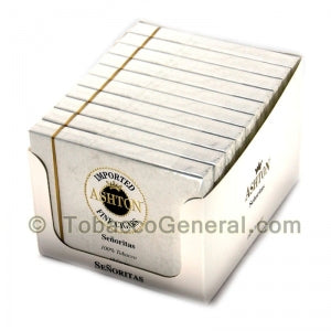 Ashton Senoritas Cigars 10 Packs of 10