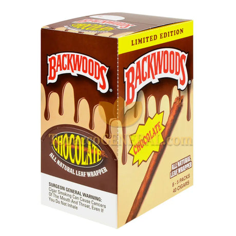 Backwoods Chocolate Cigars 8 Packs of 5