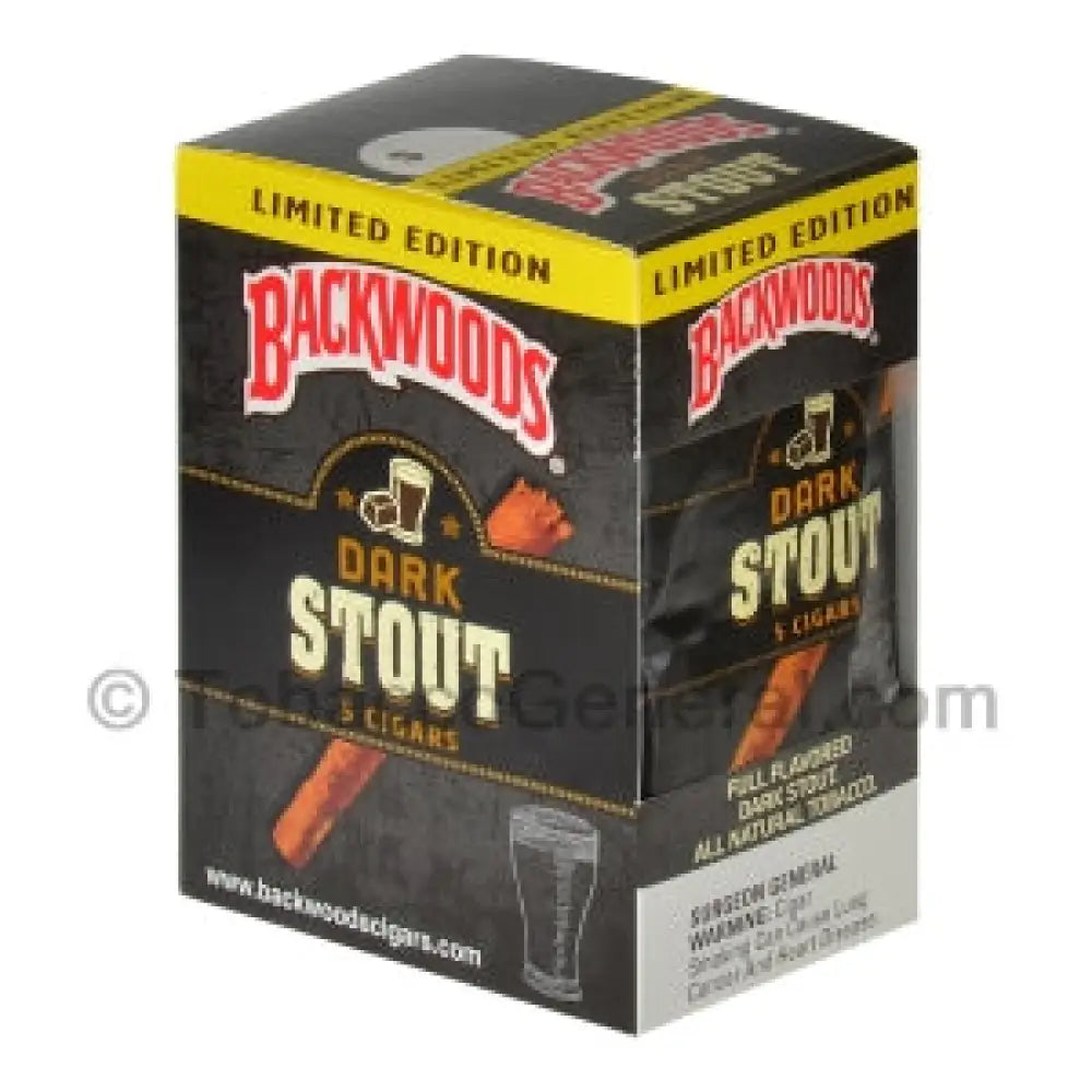 Backwoods Dark Stout Cigars 8 Packs of 5