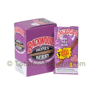 Backwoods Honey Berry Natural Cigars 8 Packs of 5