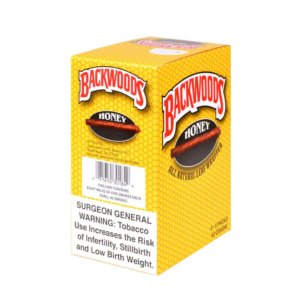 Backwoods Honey Cigars 8 Packs of 5 2