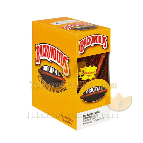 Backwoods Original Cigars 10 Packs of 3