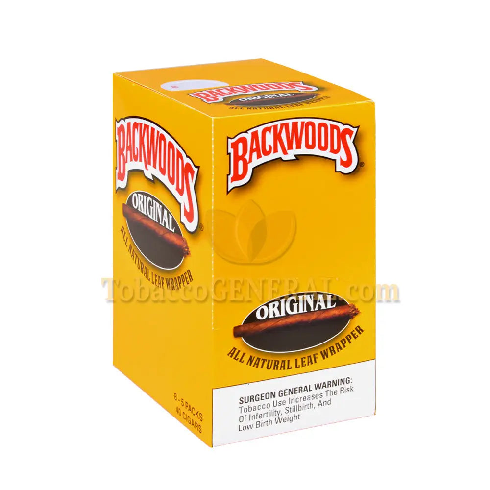 Backwoods Original (Wild & Mild) Cigars 8 Packs of 5