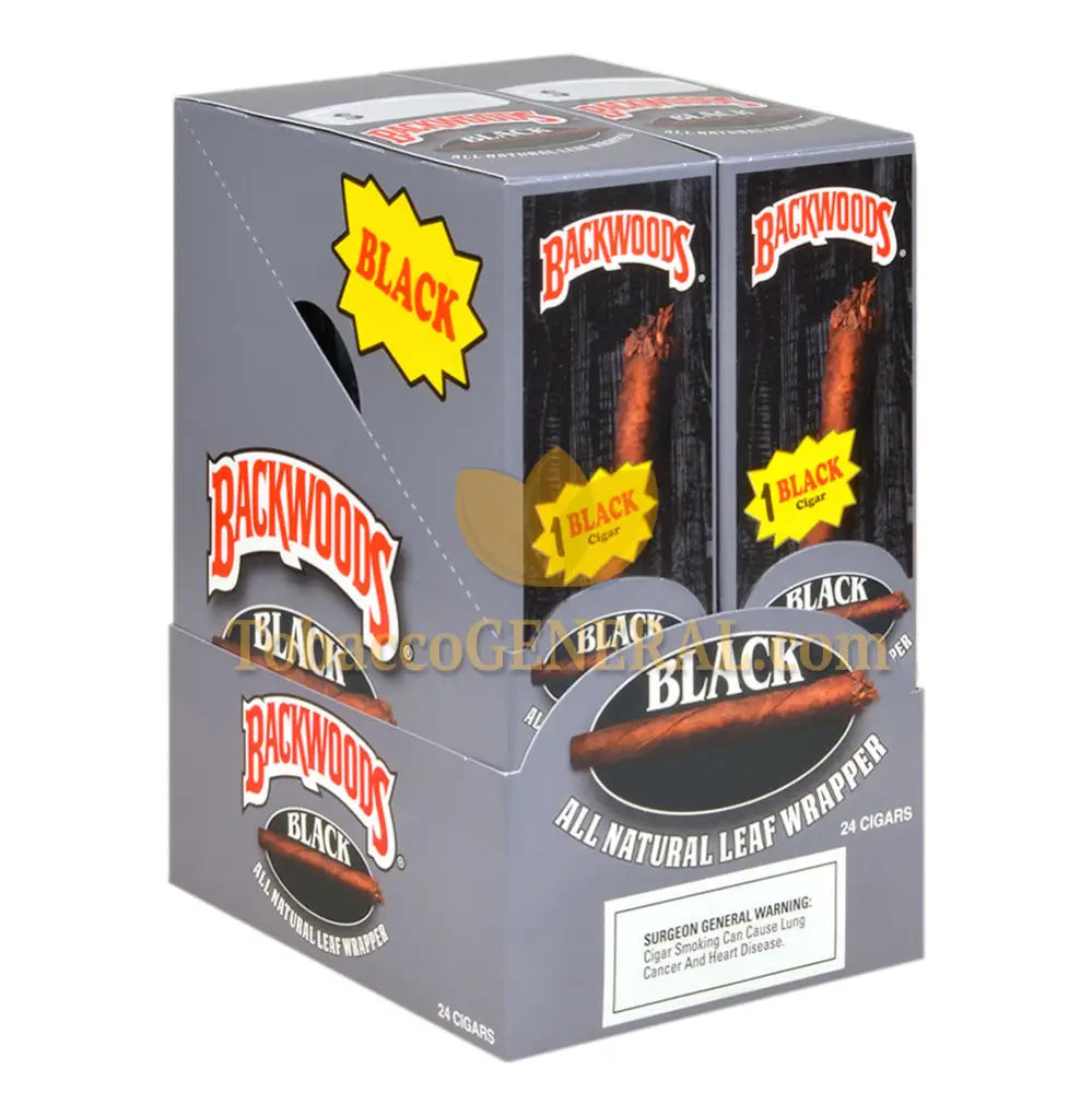 Backwoods Singles Black Cigars Pack of 24