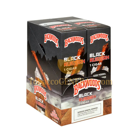 Backwoods Singles Black Russian Cigars Pack of 24