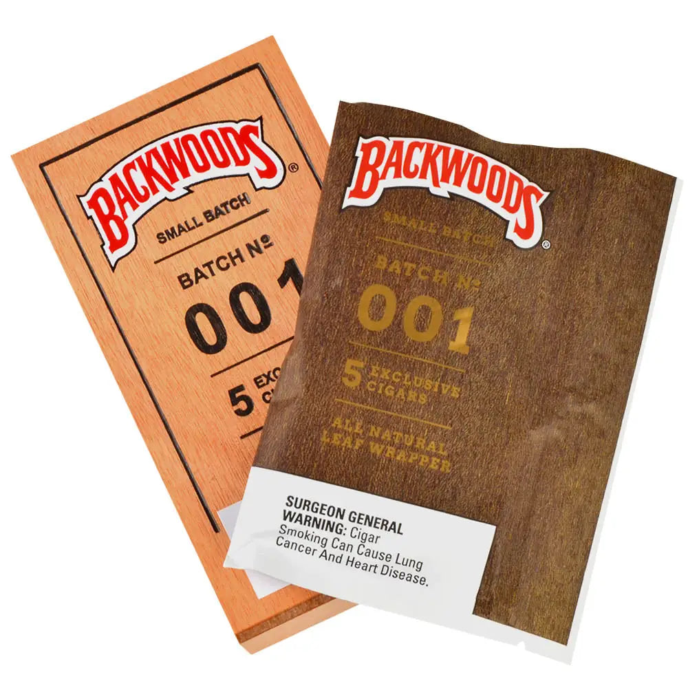 Backwoods Small Batch 001 Exclusive Cigars Pack of 5