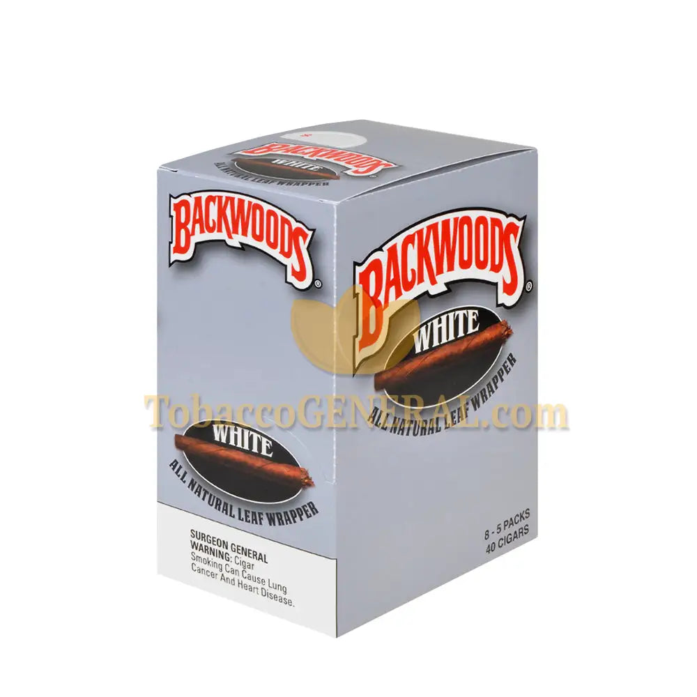 Backwoods White Cigars 8 Packs of 5